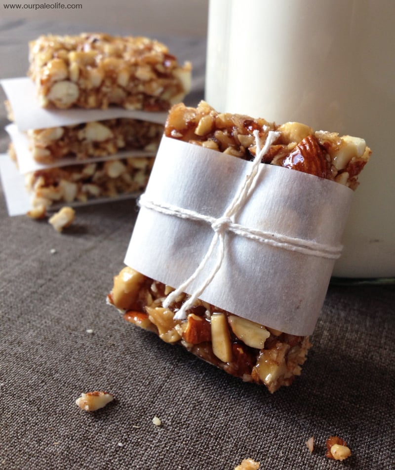Honey Nut Bars: Healthy Homemade Recipe