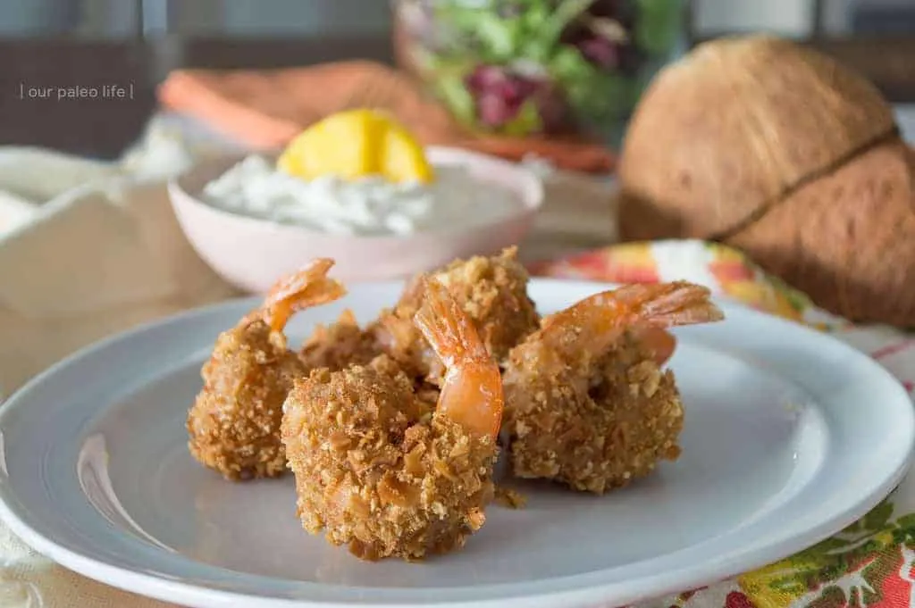 Whole30 Coconut-Crusted Shrimp with Pineapple-Chili Sauce Recipe