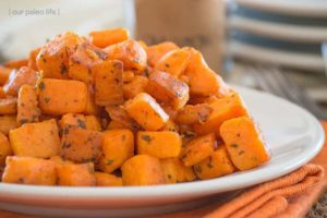 Skillet Sweet Potatoes Recipe | Prep: 3m & Cook: 20m | Delicious Paleo