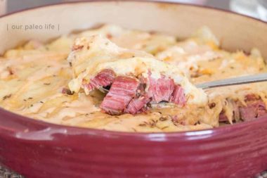 Keto Reuben Casserole - Low-Carb Recipe + Thousand Island Dressing