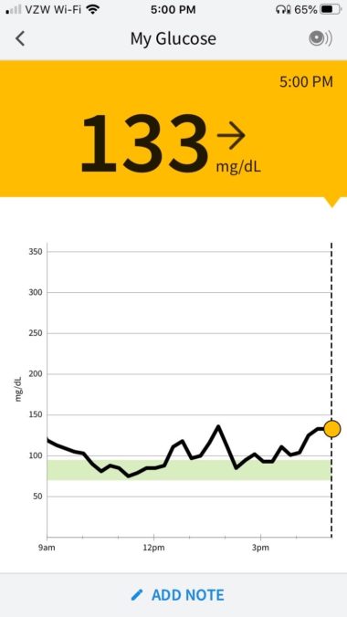 Continuous Glucose Monitoring (CGM) - Testing the Gov's My Plate Plan