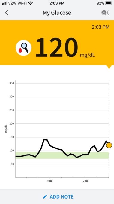 Continuous Glucose Monitoring (CGM) - Testing the Gov's My Plate Plan