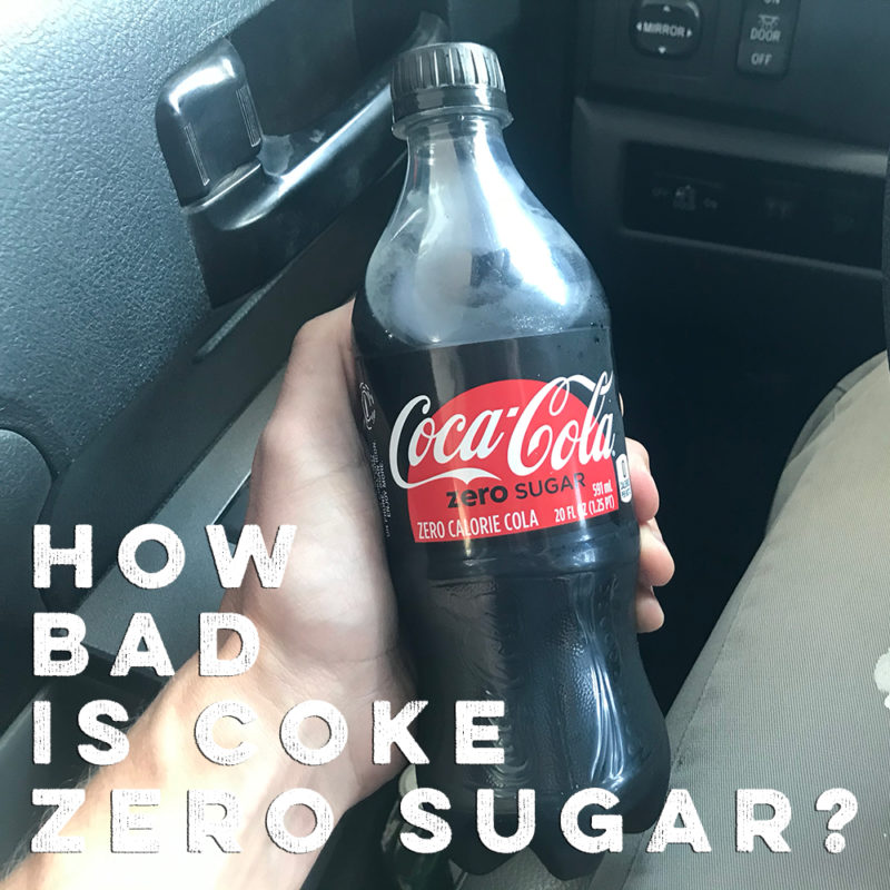 Is Coke Zero Bad? - A look at blood sugar and Aspartame.