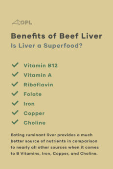 Beef Liver (a List Of Nutrients) - Should I Be Eating Ruminant Liver?