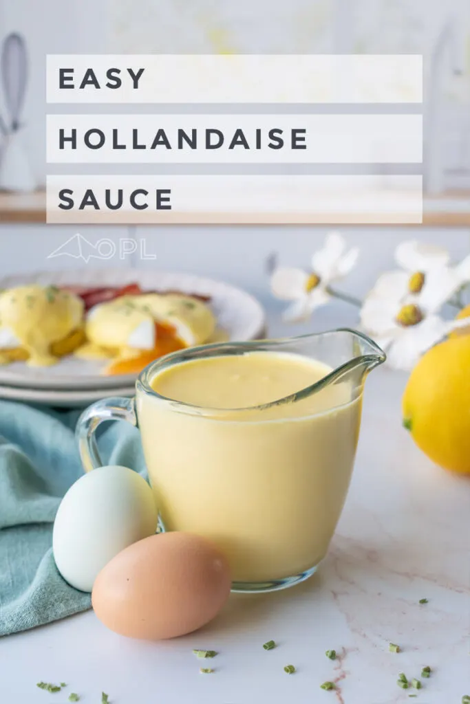 Easy Blender Hollandaise Sauce - Kirbie's Cravings